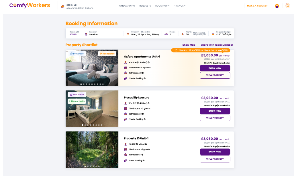 Product Update (Spring 2025): Making Booking Accommodation Even Easier